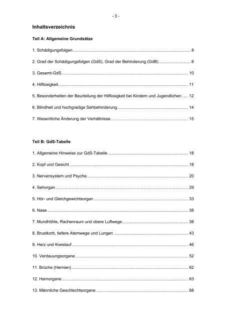 G 5702 Anlage zu § 2 der Versorgungsmedizin-Verordnung vom 10 ...