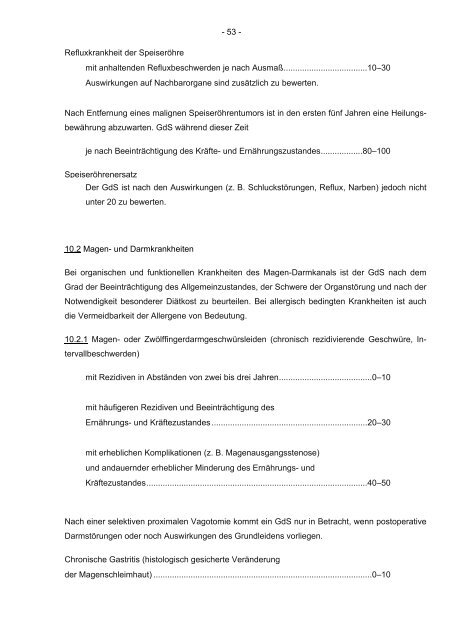 G 5702 Anlage zu § 2 der Versorgungsmedizin-Verordnung vom 10 ...