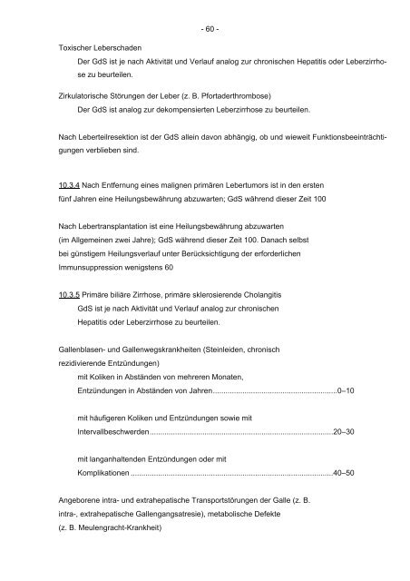 G 5702 Anlage zu § 2 der Versorgungsmedizin-Verordnung vom 10 ...