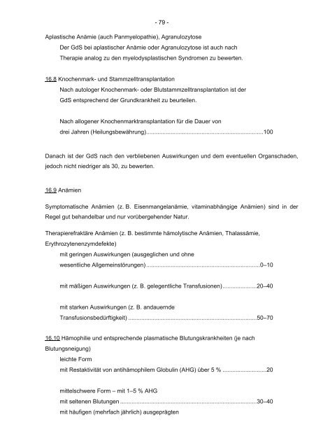 G 5702 Anlage zu § 2 der Versorgungsmedizin-Verordnung vom 10 ...