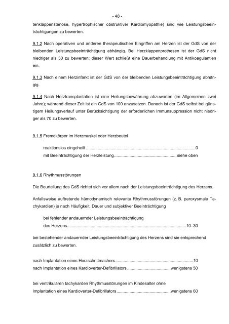 G 5702 Anlage zu § 2 der Versorgungsmedizin-Verordnung vom 10 ...