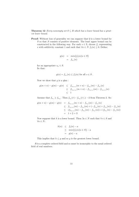 The Efficient Real Numbers - Macquarie University