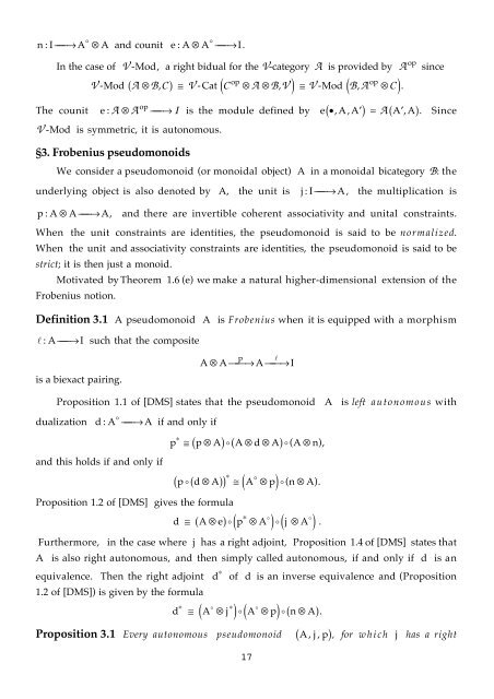 Frobenius monads and pseudomonoids Introduction - ResearchGate