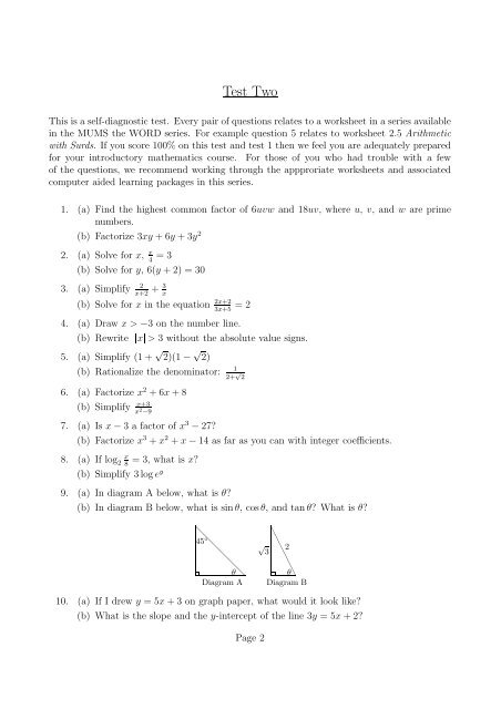 Table of Contents