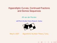 Hyperelliptic Curves, Continued Fractions and Somos Sequences