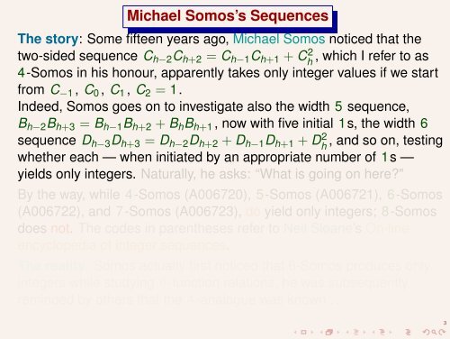 Hyperelliptic Curves, Continued Fractions and Somos Sequences