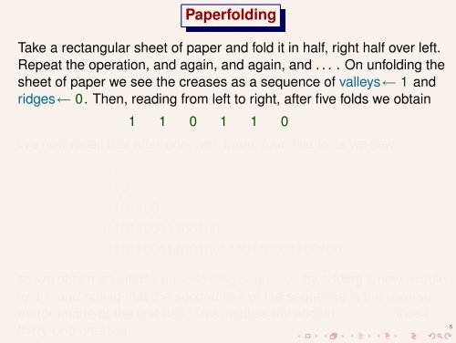 Paperfolding, Automata, and Rational Functions - Diagonals and ...