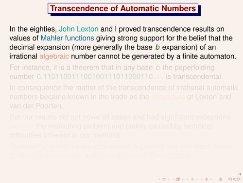 Paperfolding, Automata, and Rational Functions - Diagonals and ...