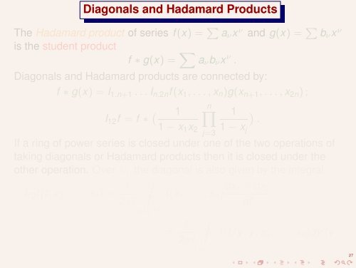 Paperfolding, Automata, and Rational Functions - Diagonals and ...