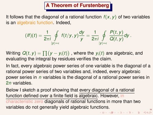 Paperfolding, Automata, and Rational Functions - Diagonals and ...