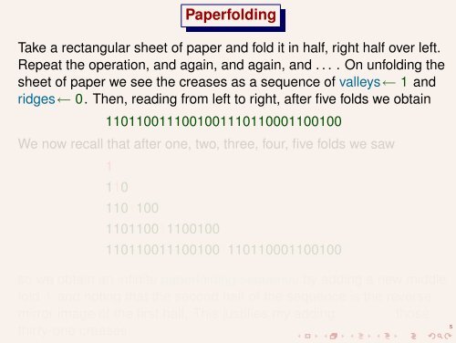 Paperfolding, Automata, and Rational Functions - Diagonals and ...