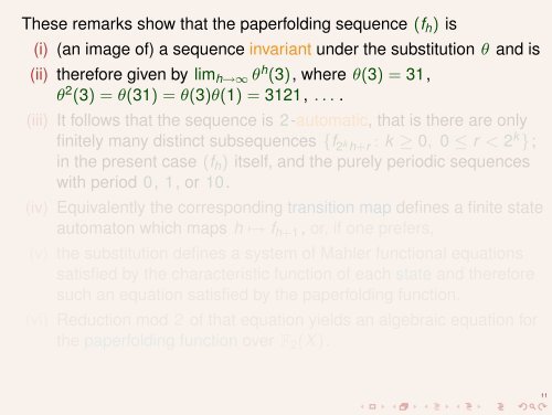 Paperfolding, Automata, and Rational Functions - Diagonals and ...