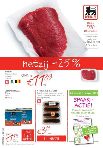 hetzij - 25% - Delhaize