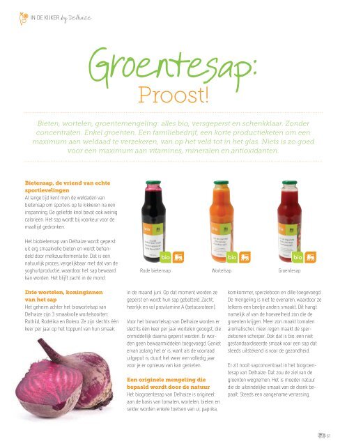 Delhaize magazine maart - april 2013