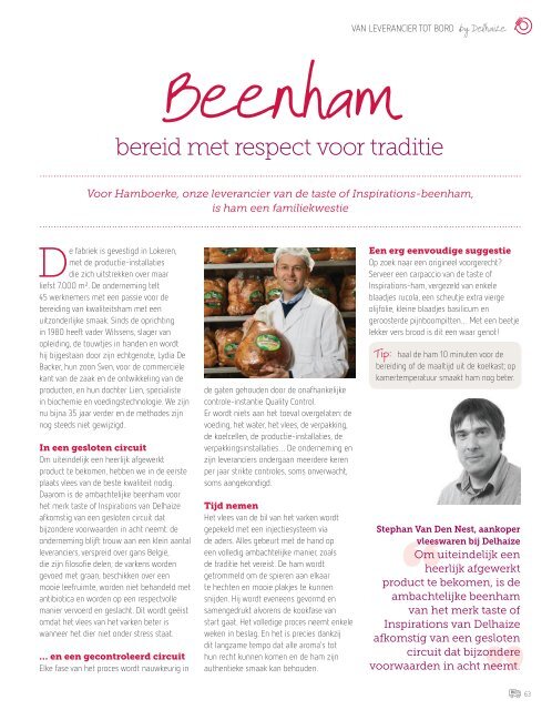 Delhaize magazine maart - april 2013