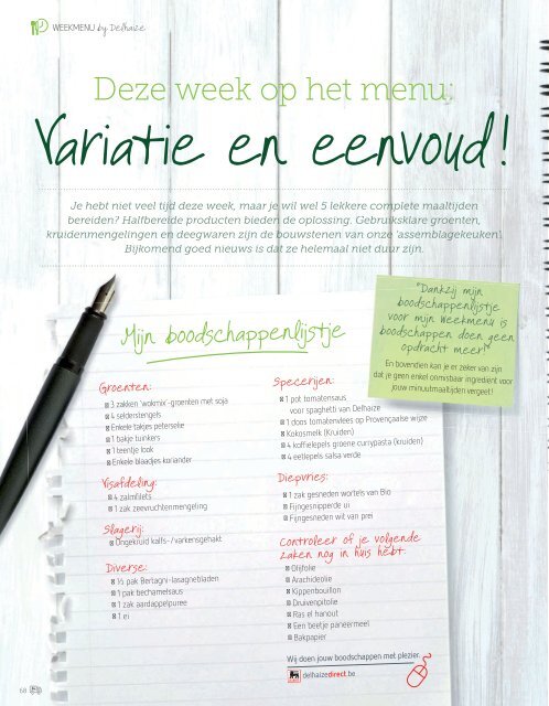 Delhaize magazine maart - april 2013