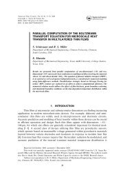 parallel computation of the boltzmann transport equation for - Taylor ...