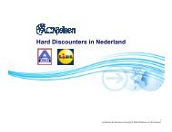 Hard Discounters in Nederland - Nielsen