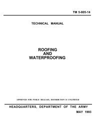 ROOFING AND WATERPROOFING - Geographic Information Systems