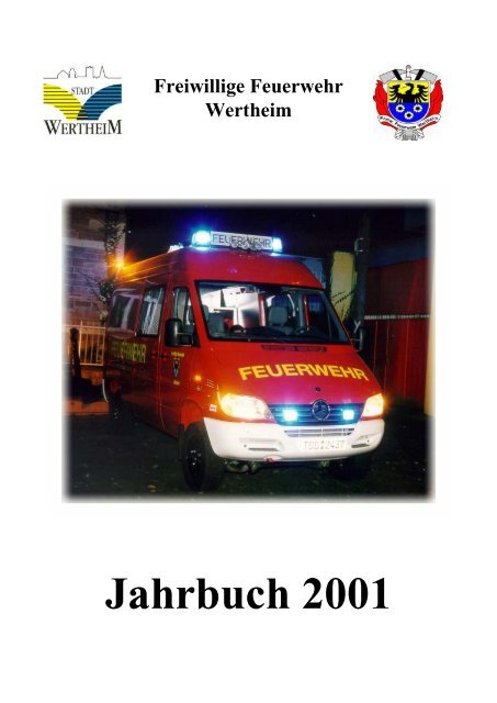 Jahrbuch 2001 - Freiwillige Feuerwehr Wertheim