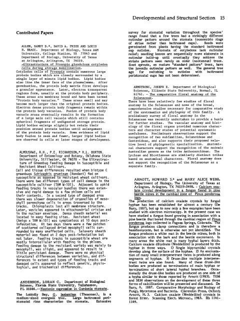 Abstracts of Papers - Harvard Forest - Harvard University
