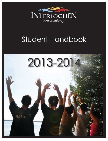 2012-13 Academy Student Handbook.pdf - Interlochen Arts ...