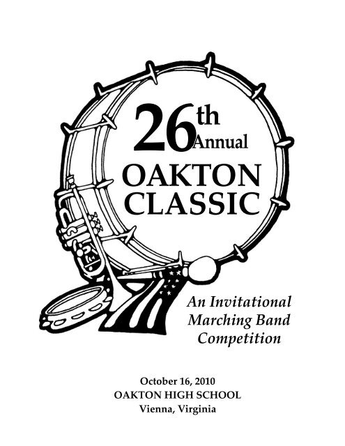OC 2010 cover.indd - Oakton High School Band