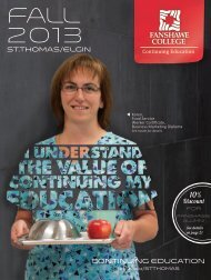 St. Thomas/Elgin CE guide (PDF) - Fanshawe College