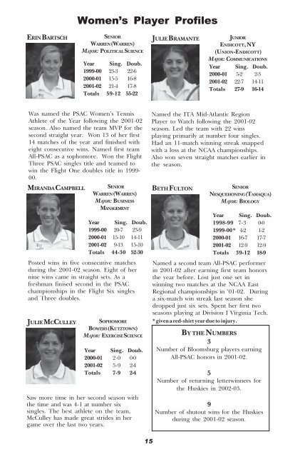 Media Guide - Bloomsburg University