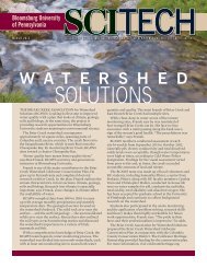 Watershed Solutions - Bloomsburg University