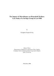 The Impact of Microfinance on Household Welfare ... - X-Eye Design
