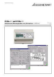 U128x-W1 und U138x-W1 - Energie-Zaehler.com