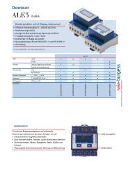 Datenblatt ALE3 - Stark Elektronik GmbH