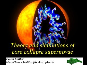 Physics and simulations of core collapse supernovae - LUTh