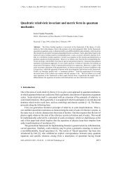 J. Phys. A: Math. Gen. 32 (1999) - LUTH - Observatoire de Paris