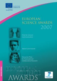 EUROPEAN SCIENCE AWARDS - LUTh - Observatoire de Paris