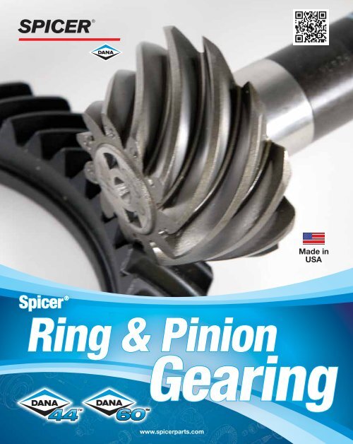 Ring & Pinion Gearing - Spicer