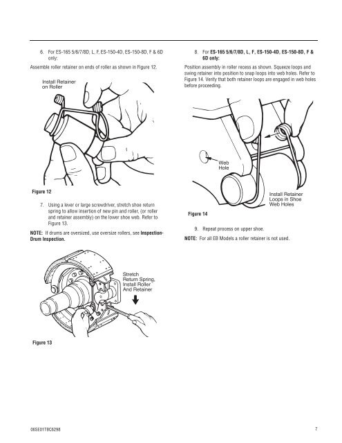 work instructions – dana kit part number - Spicer