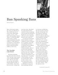 Ban Spanking Bans