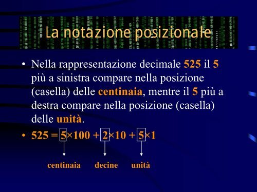 Lucidi in formato PDF - Dipartimento di Matematica e Informatica