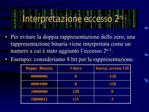 Lucidi in formato PDF - Dipartimento di Matematica e Informatica