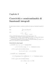 Capitolo 9 - Dipartimento di Matematica e Informatica