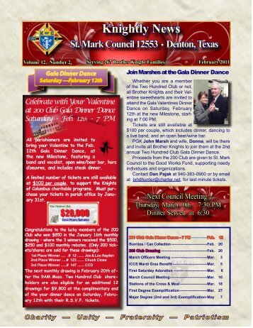 February 2011 Newsletter