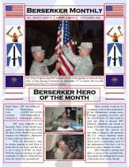Berserker Monthly - Evansville Courier & Press