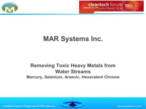 MAR Systems Inc.