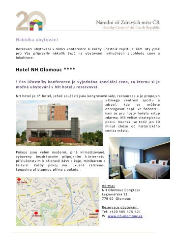 Hotel NH Olomouc ****