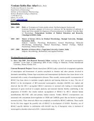 Curriculum Vitae - Herbert Wertheim College of Medicine - Florida ...