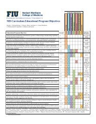 General Competencies - Herbert Wertheim College of Medicine