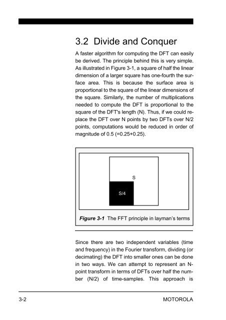 Fast Fourier Transforms on Motorola's Digital Signal Processors