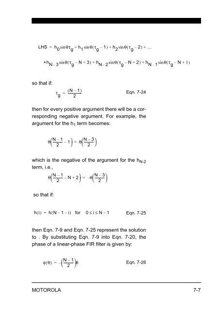 Implementing IIR/FIR Filters